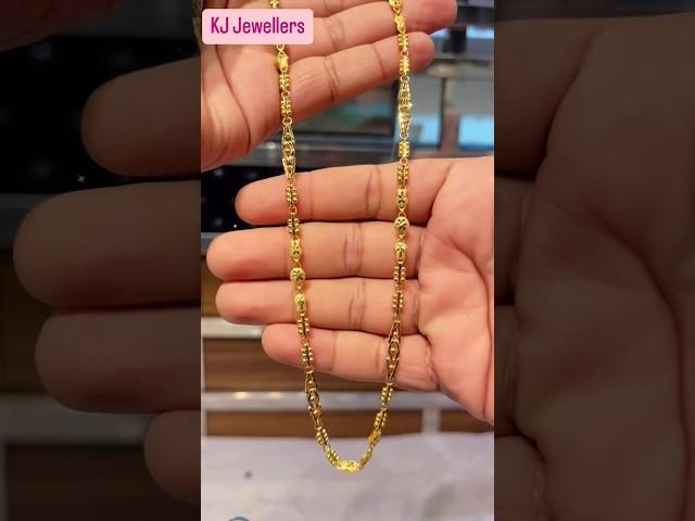 Daily wear use ladies chain in 10gm only #gold #chain #jewellerychain #goldchain #latestdesign#brida