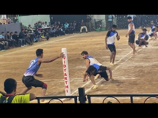 western railway vs Mahatma Gandhi  sports club Mumbai upnagar 1 inningstate level kho kho match)