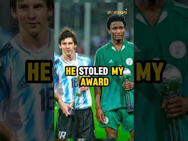 When young Messi made Obi Mikel regret ️‍🩹 #shorts