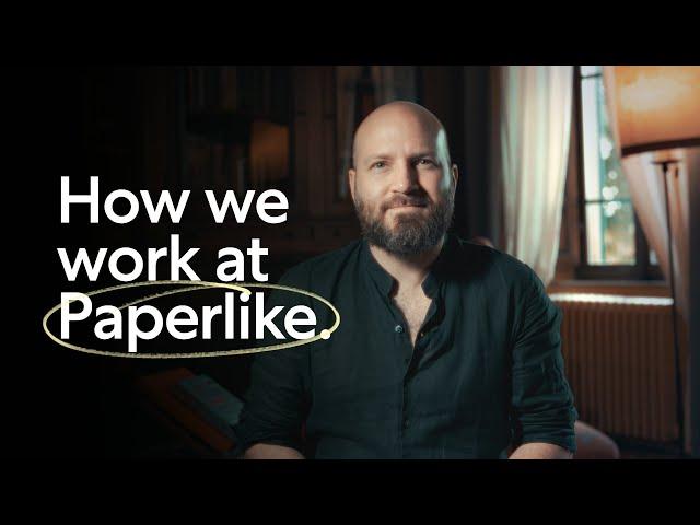 How we work at Paperlike.