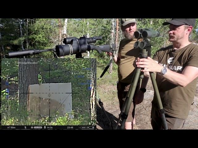 Tips and tricks on how to sight in a Pulsar Digex C50 with shooting instructor Stefan Orman