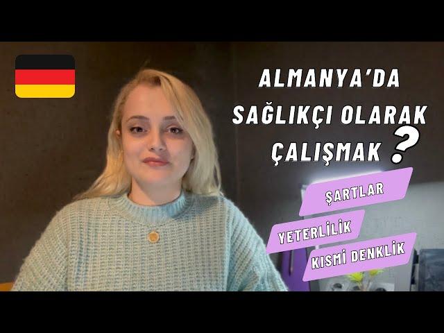 SAĞLIKÇILAR İÇİN ALMANYA DENKLİK SÜRECİ/ÖNEMLİ BİLGİLER