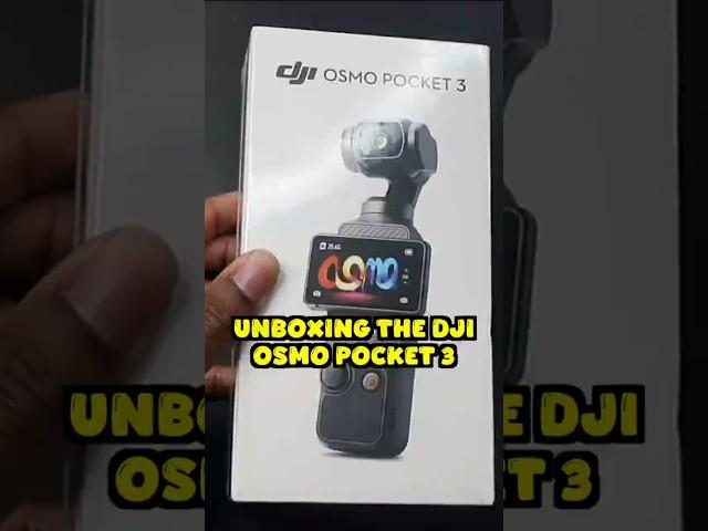 Enjoy the unboxing of my newest content creation tool.#ASMRUnboxing #OsmoPocket3 #ContentCreatorGear