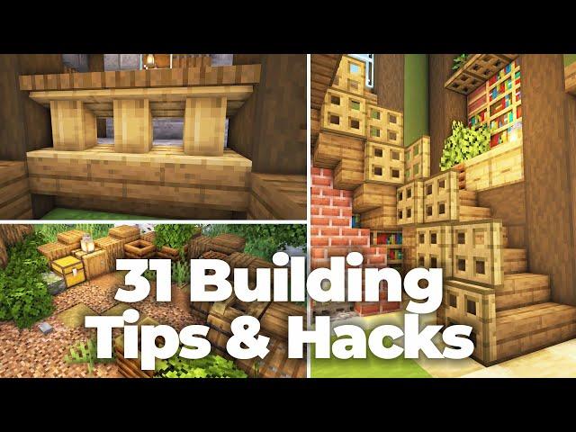 31 Minecraft Building Tips, Tricks and Hacks You Must Try