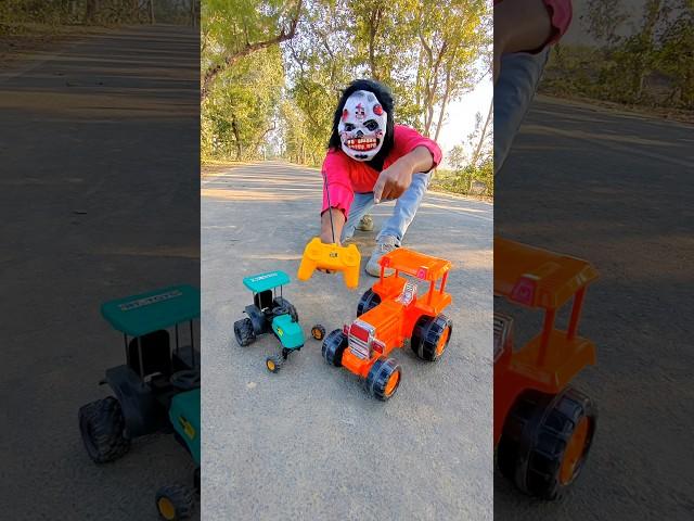 Big & Mini Remote control tractor testing #shorts