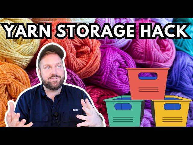 Affordable YARN Storage HACK – Level Up Your Space with a DIY Pegboard!