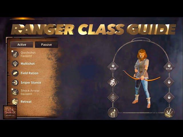 RANGER CLASS GUIDE | DARK AND DARKER MOBILE (Global Beta iOS)