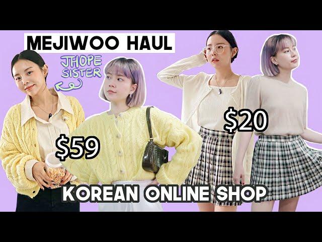 Korean Online Shop: MEJIWOO Haul (J-hope's sister clothing brand) | Q2HAN