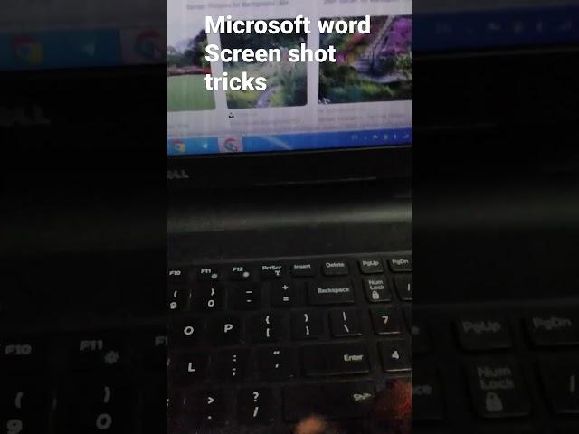 #shorts Microsoft word screen shot #youtubeshort  #msword