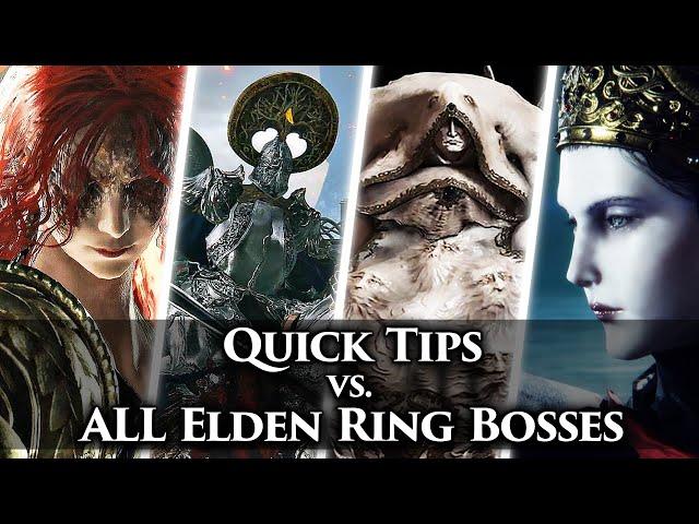 1 QUICK TIP vs. EVERY Elden Ring Boss