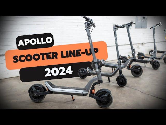 Apollo Scooters: 2024 Scooter Line-Up