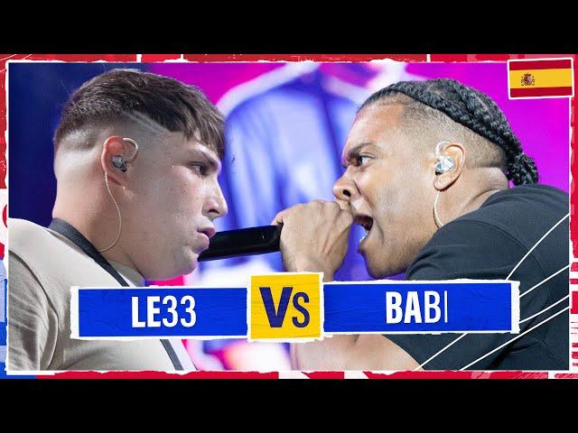 LE33 vs BABI - Octavos | Red Bull Batalla Final Nacional España 2024