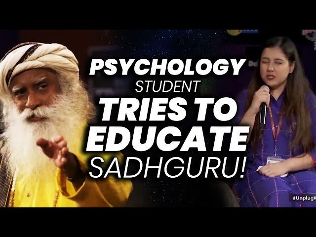 Tries To  Educate Sadhguru!! | Depression | Doctor | Psychology | Mind |Sadhguru | Adiyogi