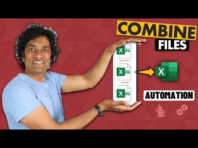 Powerful trick to combine all Excel files in a folder AUTOMATICALLY