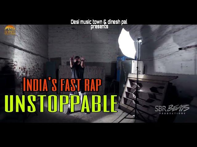 India's fastest rap | unstoppable | akki rap king | sbr beatz | Desi Hip Hop official video 2021 |