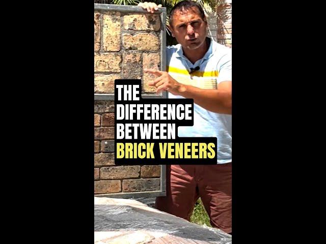 What type of brick veneer to choose