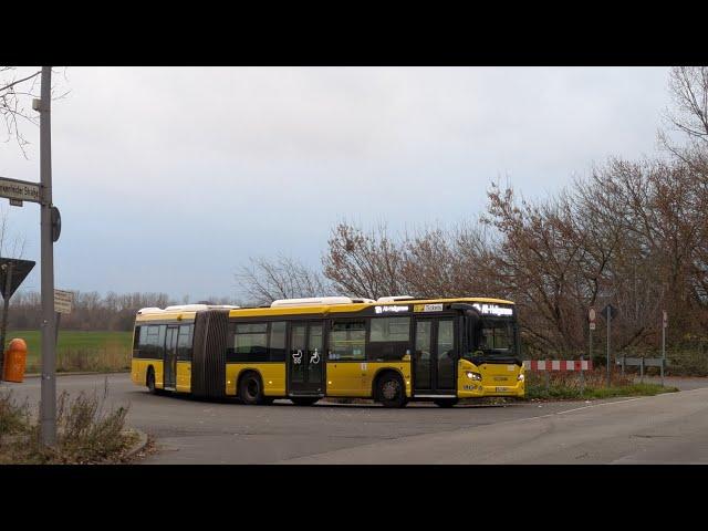 Berlin Bus|Mitfahrt im Scania GN16 auf dem 124 von Aubertstraße bis Alt-Heiligensee