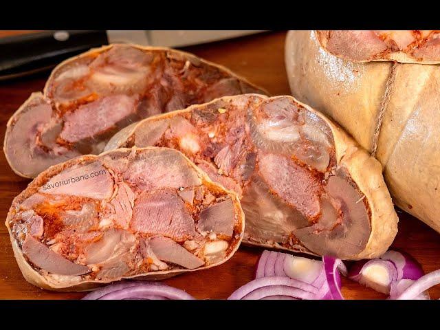 Tobă de porc (de casă) rețeta tradițională ardelenească sau în sticlă de plastic (PET) Savori Urbane