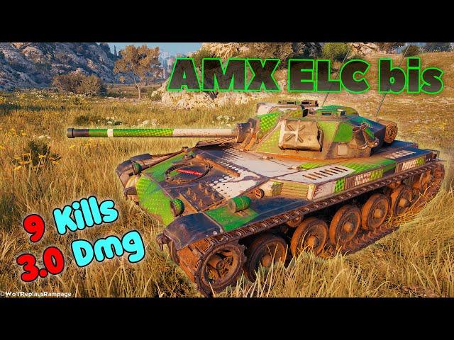 AMX ELC bis - 9 Frags 3.0K Damage, Master by player K4RKA