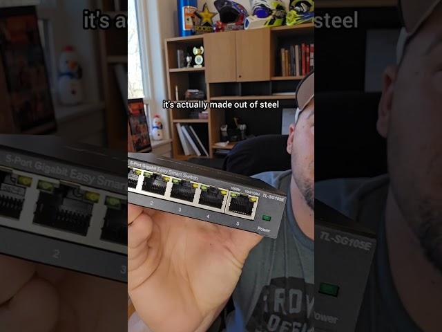 Slow WiFi? Hardwire with this Switch! #amazonfinds #techgadgets #tplink #router #wifi #reviews