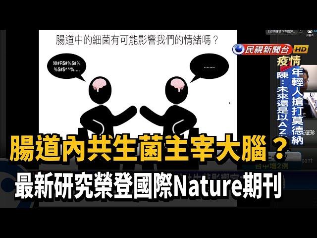 腸道內共生菌主宰大腦？ 研究榮登國際Nature期刊－民視新聞