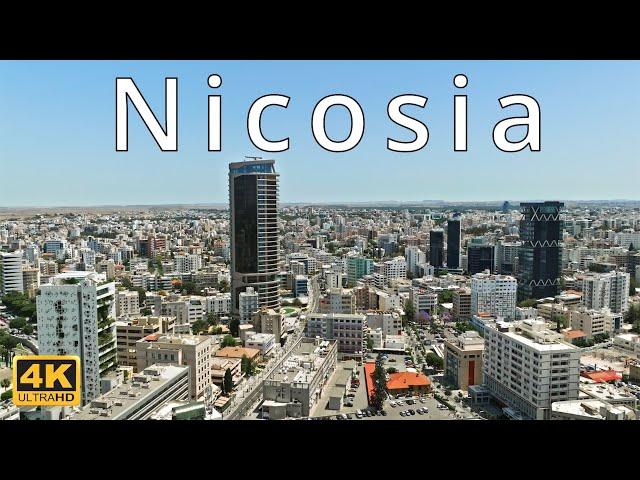 Nicosia , Cyprus  | 4K Drone Footage.