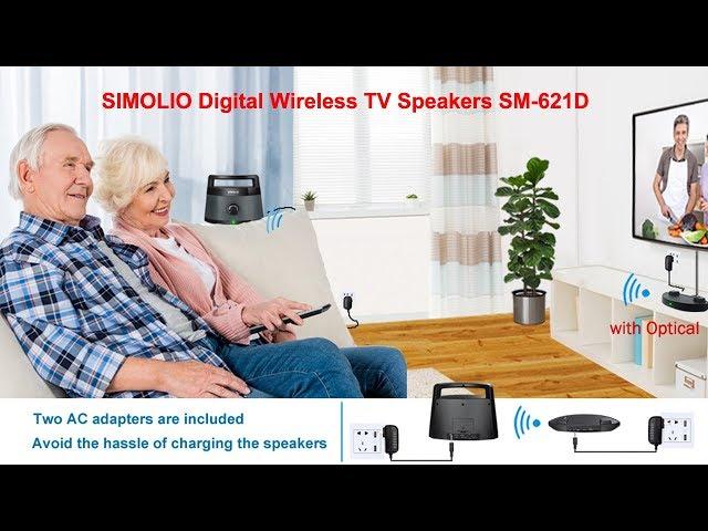 SIMOLIO Digital wireless TV speaker SM-621D - Basic information you need to know before purchasing