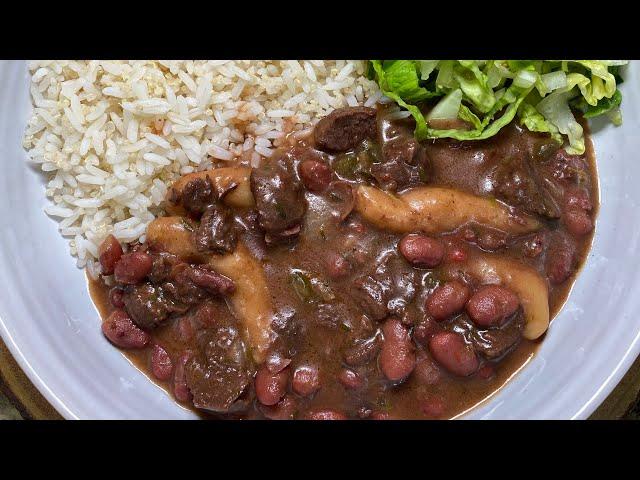 Jamaican Meatless Stew Peas|| Stew Peas W/ Veggie Chunks 