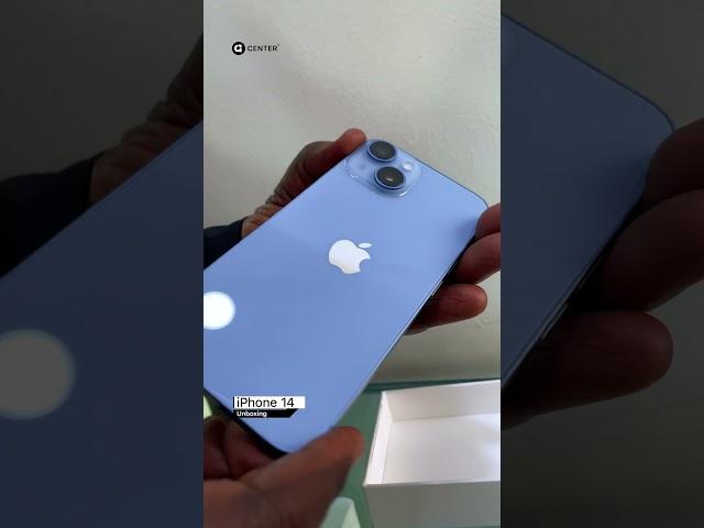 Unboxing the Blue iPhone 14! 