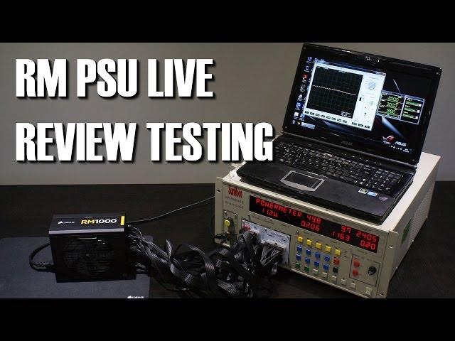 Corsair RM Series PSU Review & Live Load Testing