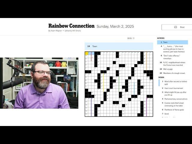 Learning Crossword Week 41 | NYT Crossword Sunday March 2nd, 2025