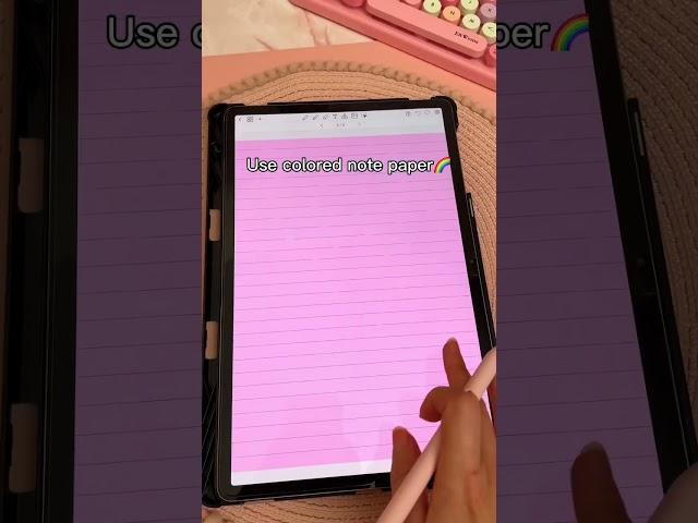 How I make aesthetic digital notes  Samsung tablet | android apps ️