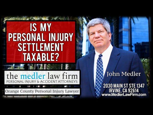 Is My Personal Injury Settlement Taxable?