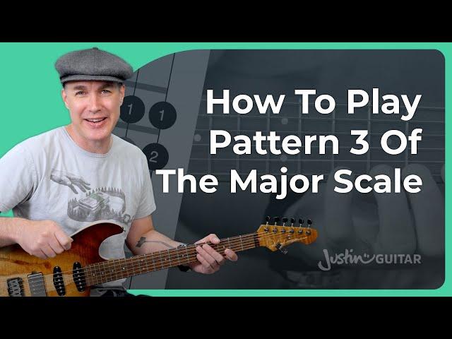 Pattern 3 of the Major Scale - The Best Pattern? :)