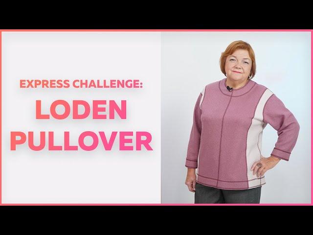 Kostenlose Express Challenge «Loden Pullover ohne Schnittmuster»