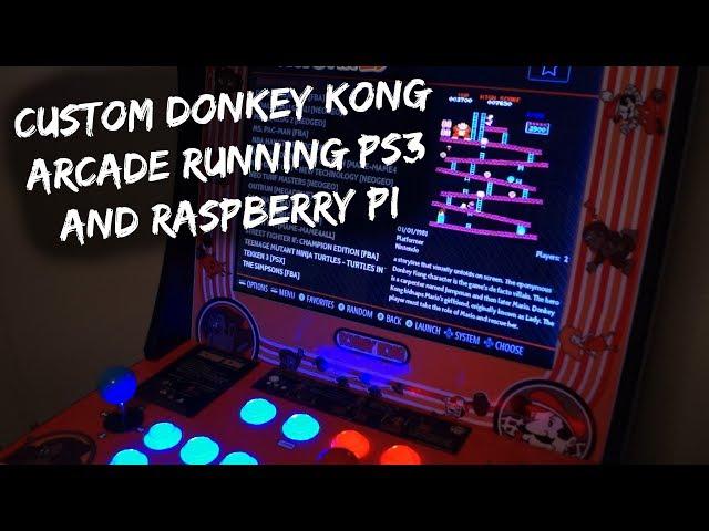 Custom Donkey Kong Arcade (PS3 and RetroPie)