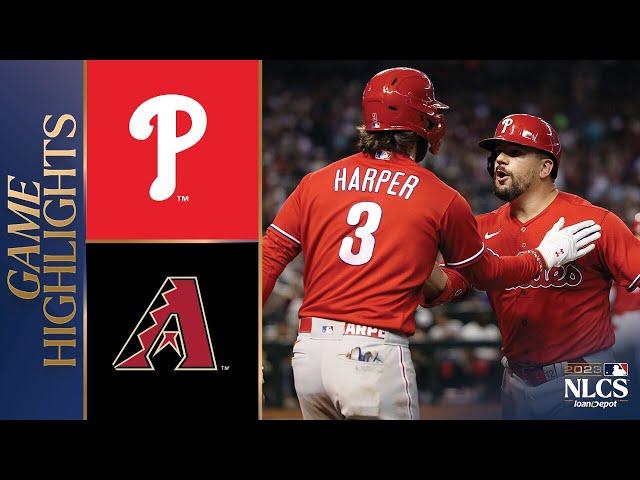 Phillies vs. D-backs NLCS Game 5 Highlights (10/21/23) | MLB Highlights