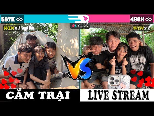 Anh Thời Đại | Thử Thách 24H Cắm Trại Livestream TikTok PK | Tập 1:Cắm Trại Nhà Hoang 1 Sao vs 6 Sao