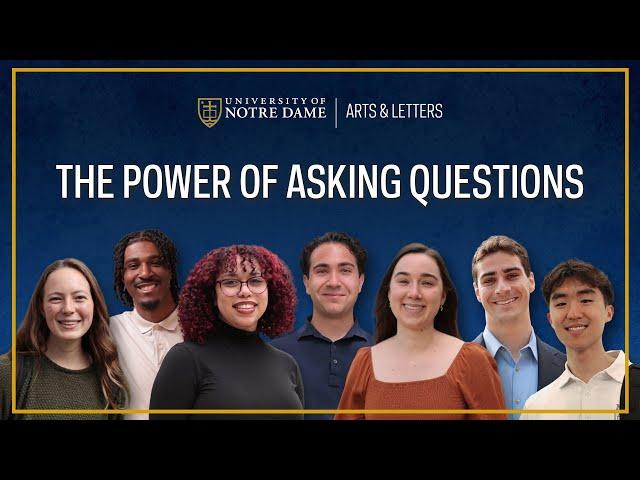The Power of Asking Questions: Reflections from the Arts & Letters Class of 2025