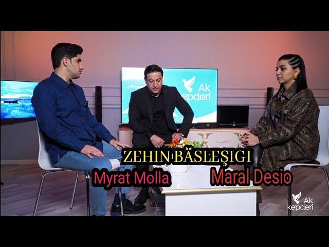 ZEHIN BÄSLEŞIGI Maral Desio we Myrat Mollaýew