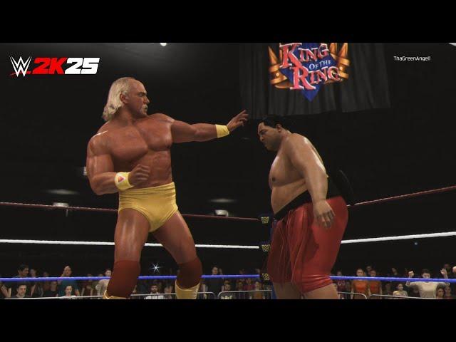 WWE 2K25 - Yokozuna vs. Hulk Hogan (Bloodline Dynasty Showcase Part 1)