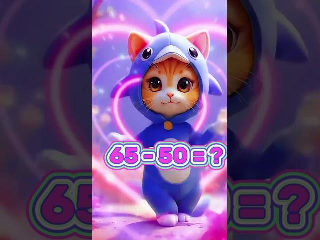 Beat me and solve #brainblitz #cutecat #mathchallenge