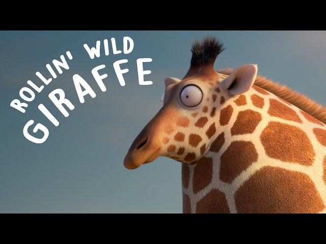 ROLLIN' WILD - 'Giraffe ' - what if animals were round?