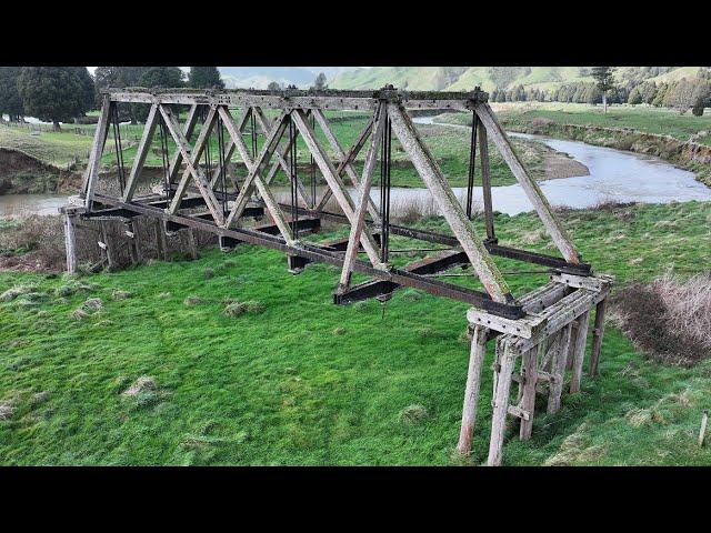 Abandoned remnants of the old Motu Railway - East Cape New Zealand