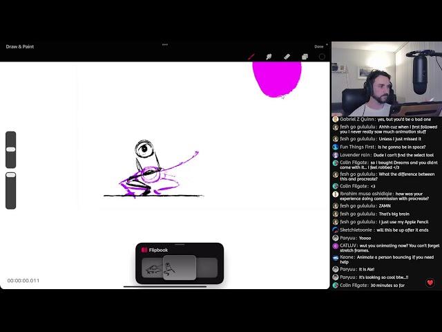 Procreate Dreams Michael Relth Live Stream