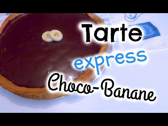 [Recipe] Chocolate and Banana Pie Express