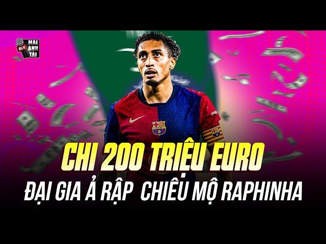 Arab giants offer €200M for Raphinha—Barça won't repeat Neymar mistake.