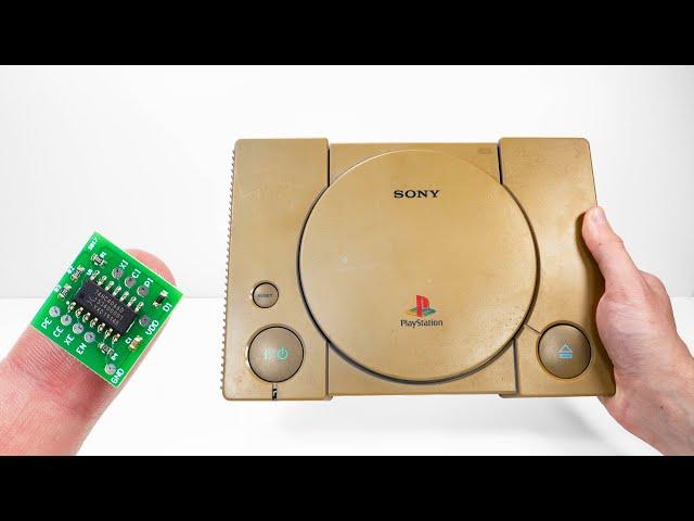 Restoration & Upgrade of PlayStation with a Spider Nest Inside