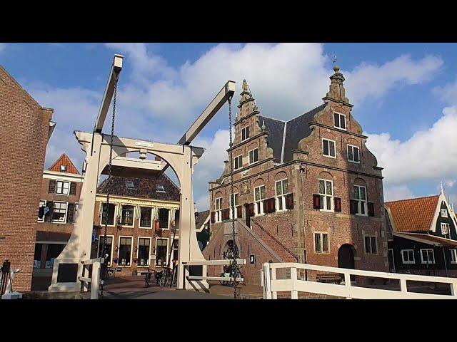 NETHERLANDS historical center of De Rijp (Noord-Holland)