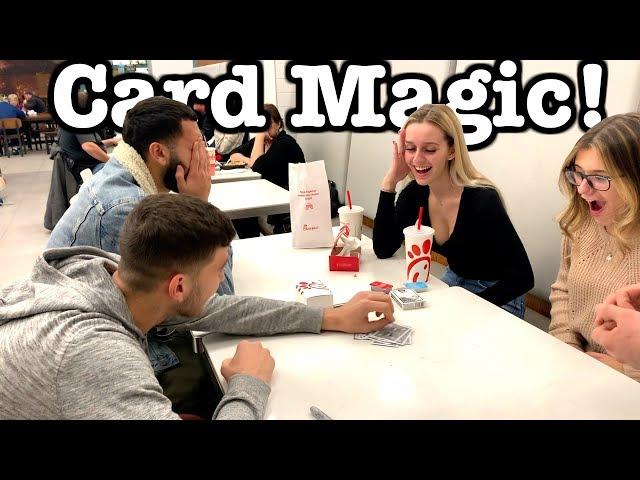 Card Magic Tricks at the Mall!